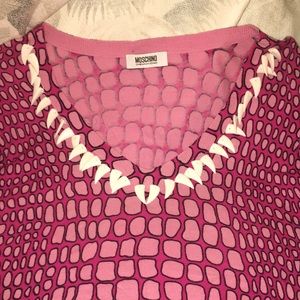 Vintage moschino cheap and chic ladies shirt